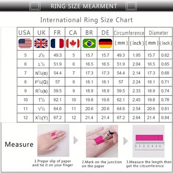 Fashion Silver 4A Zircon Square Engagement Wedding Rings 2pcs Ring Set - Picture 4 of 6